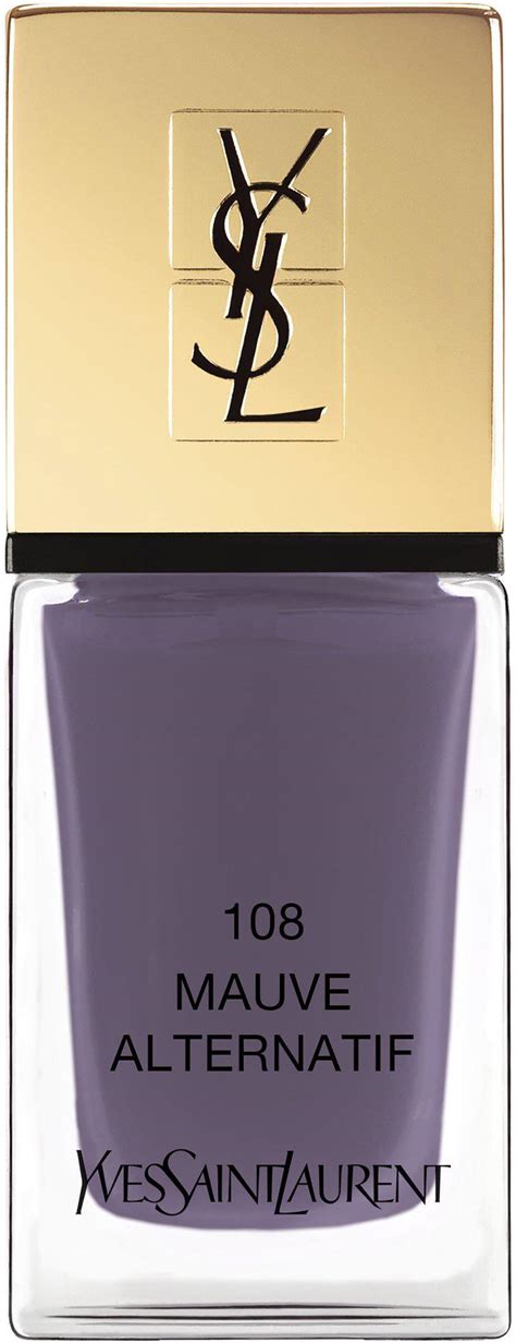 ysl 108 mauve alternativ|Yves Saint Laurent La Laque Couture 108 Mauve Alternatif.